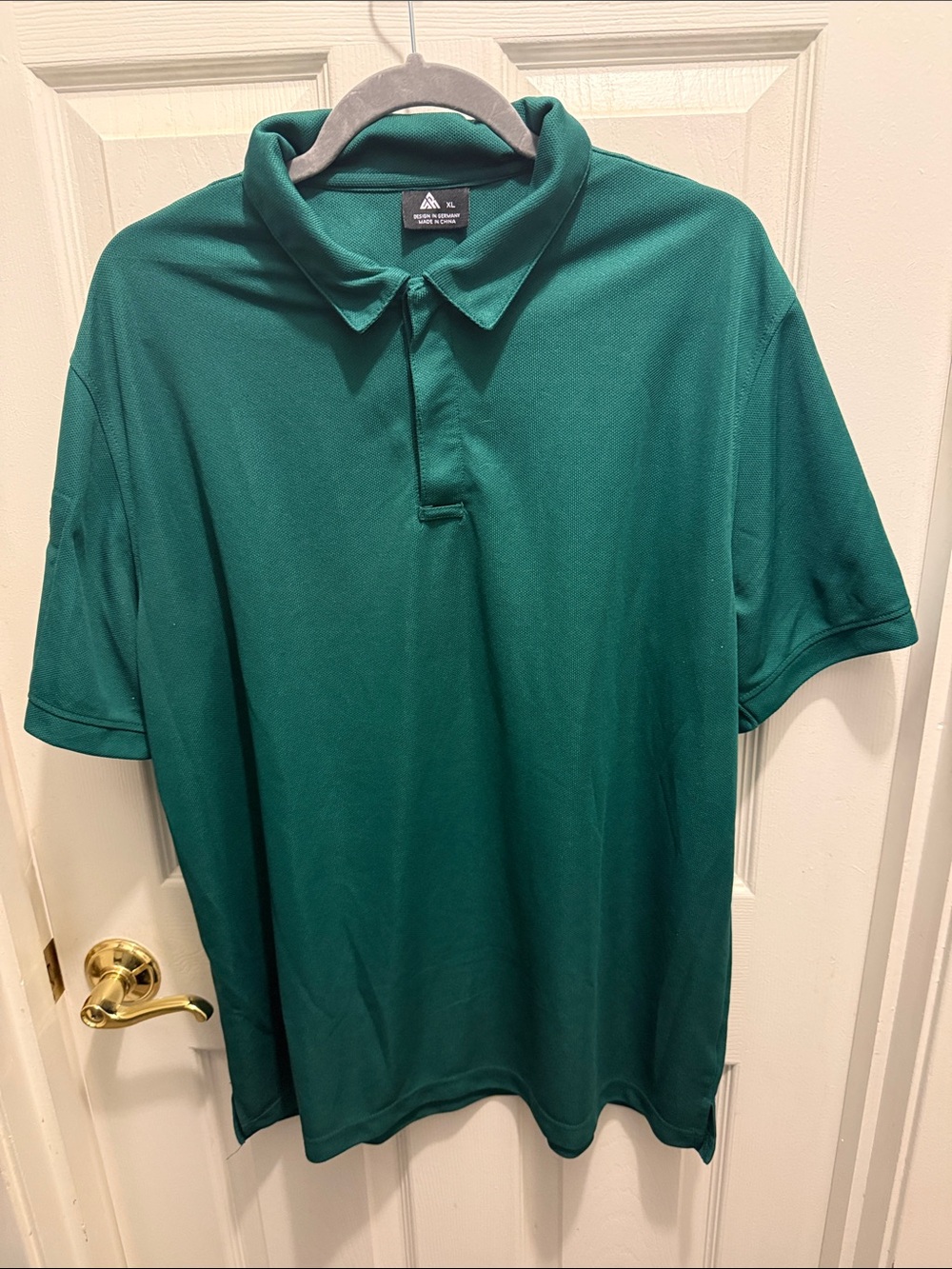 Men's Green Short Sleeve Tactical Polo